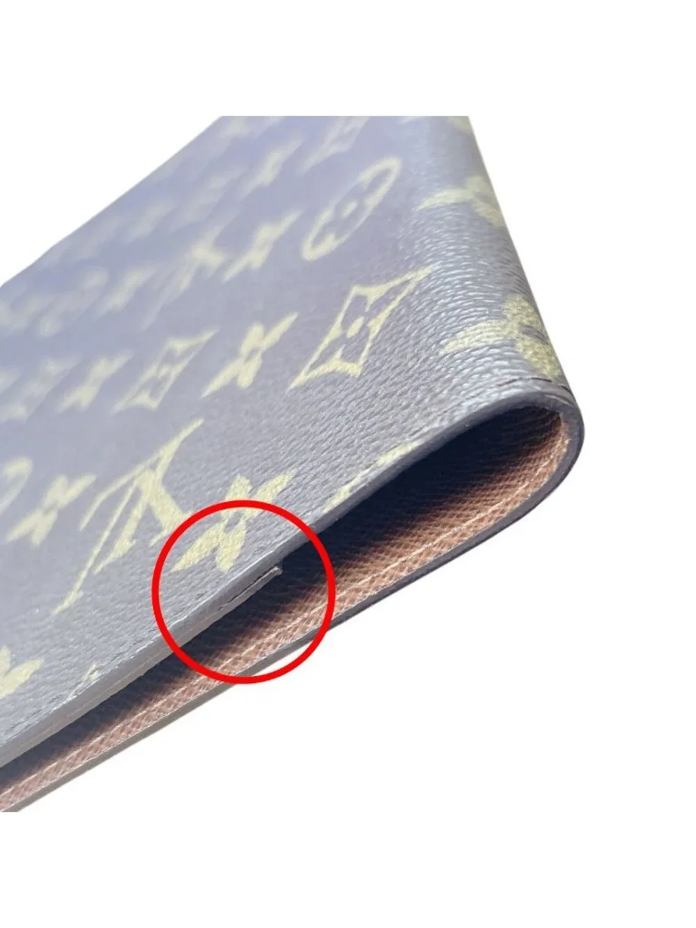 Louis Vuitton Monogram Note Cover Agenda Bureau Notebook Brown